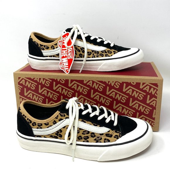 vans style 36 leopard